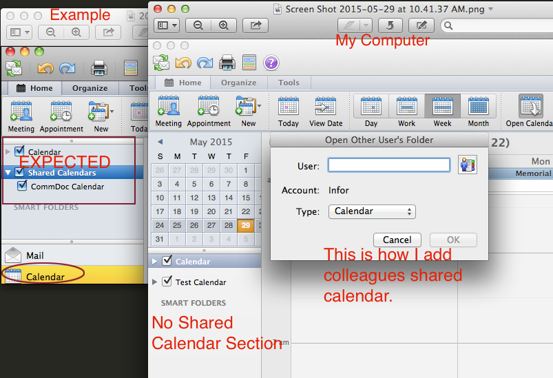 Outlook For Mac Calendar Not Showing